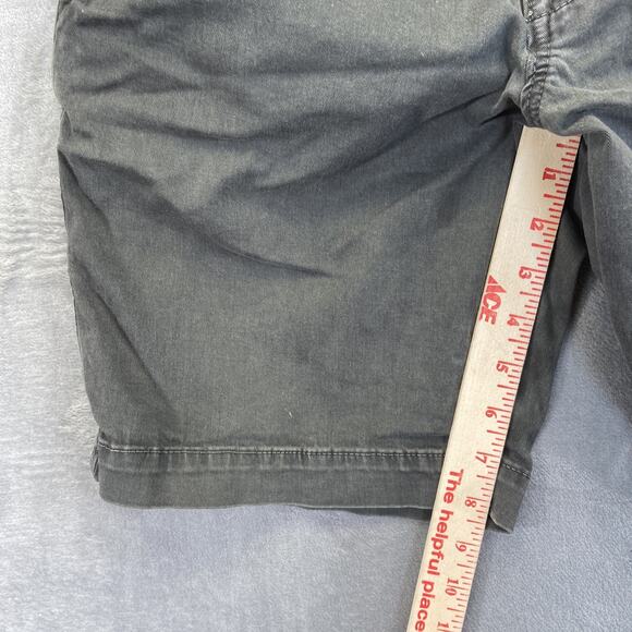 American Eagle Active Flex Chino Shorts Men's Size 31 Dark Gray Shorts - Picture 9 of 10